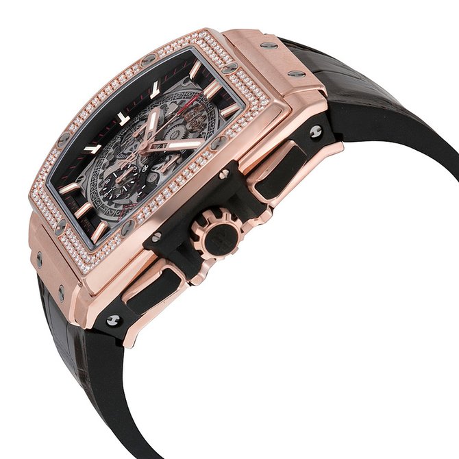 Hublot 601.OX.0183.LR.1104 Spirit of Big Bang King Gold Diamond - фото 2