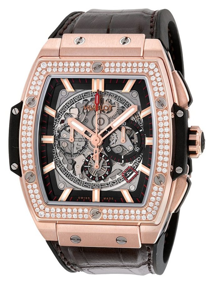 Hublot 601.OX.0183.LR.1104 Spirit of Big Bang King Gold Diamond - фото 1