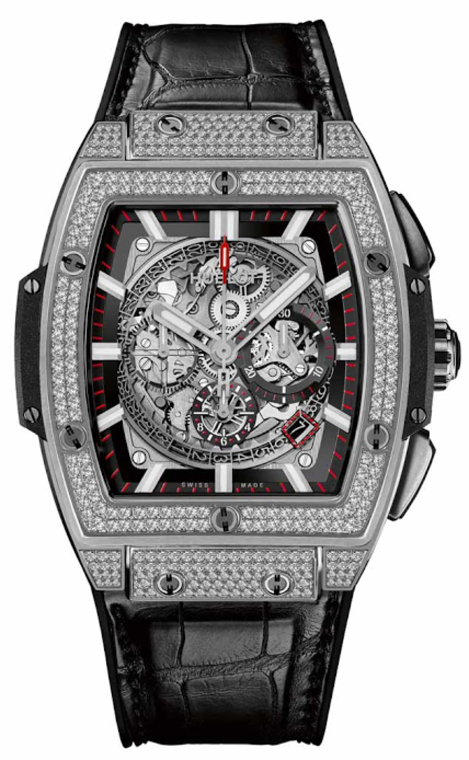Hublot 601.NX.0173.LR.1704 Spirit of Big Bang Titanium Pave Diamond - фото 1