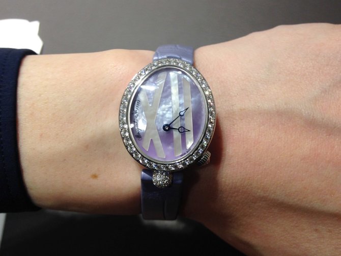 Breguet 9818BB/5V/922 DD0D Reine De Naples White Gold - фото 2