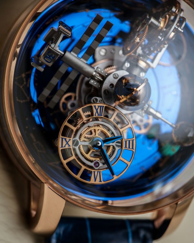 Jacob & Co Triple Axis Gravitational Tourbillon RG Tourbillon Astronomia Gold - фото 2