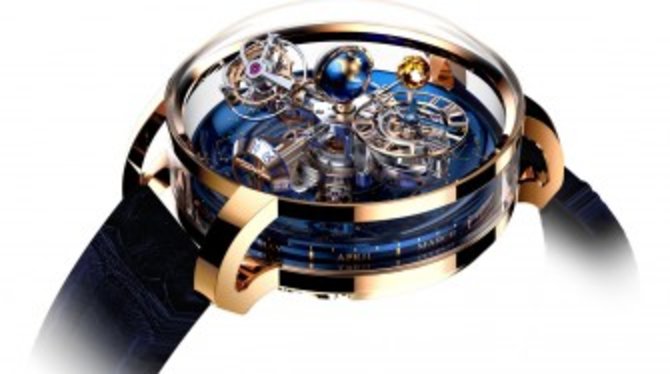 Jacob & Co Triple Axis Gravitational Tourbillon RG Tourbillon Astronomia Gold - фото 1