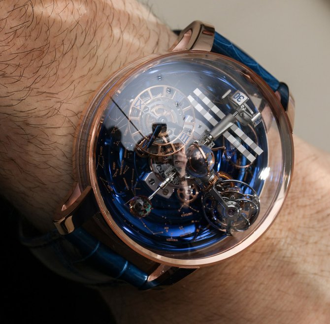Jacob & Co Triple Axis Gravitational Tourbillon RG Tourbillon Astronomia Gold - фото 3