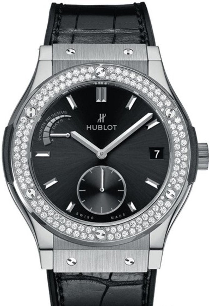 Hublot 516.NX.1470.LR.1104 Classic Fusion Power Reserve Titanium