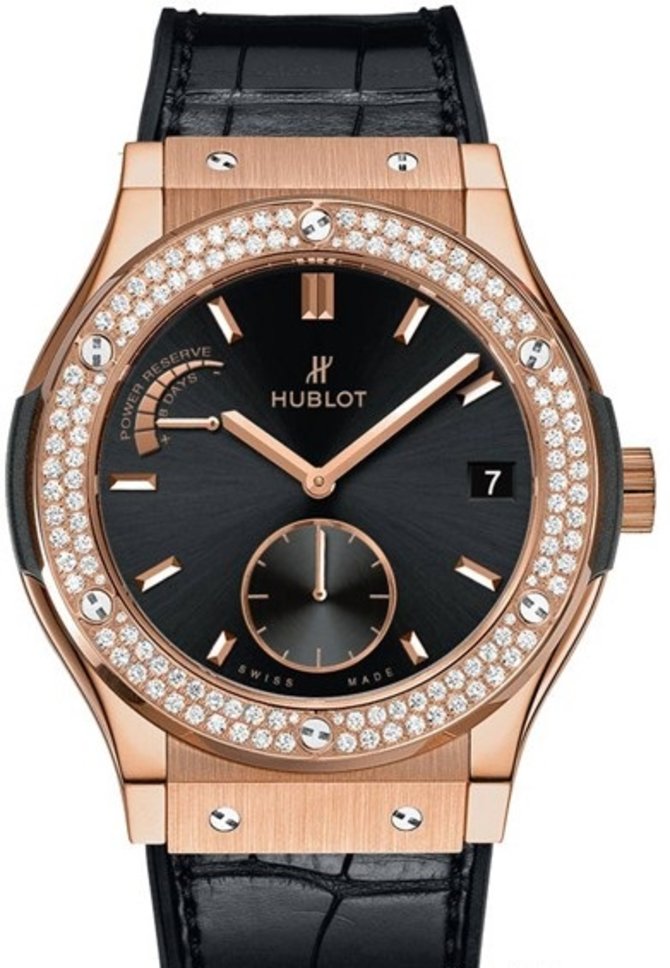 Hublot 516.OX.1480.LR.1104 Classic Fusion Power Reserve King Gold