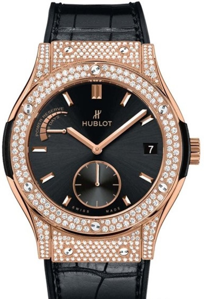 Hublot 516.OX.1480.LR.1704 Classic Fusion Power Reserve King Gold