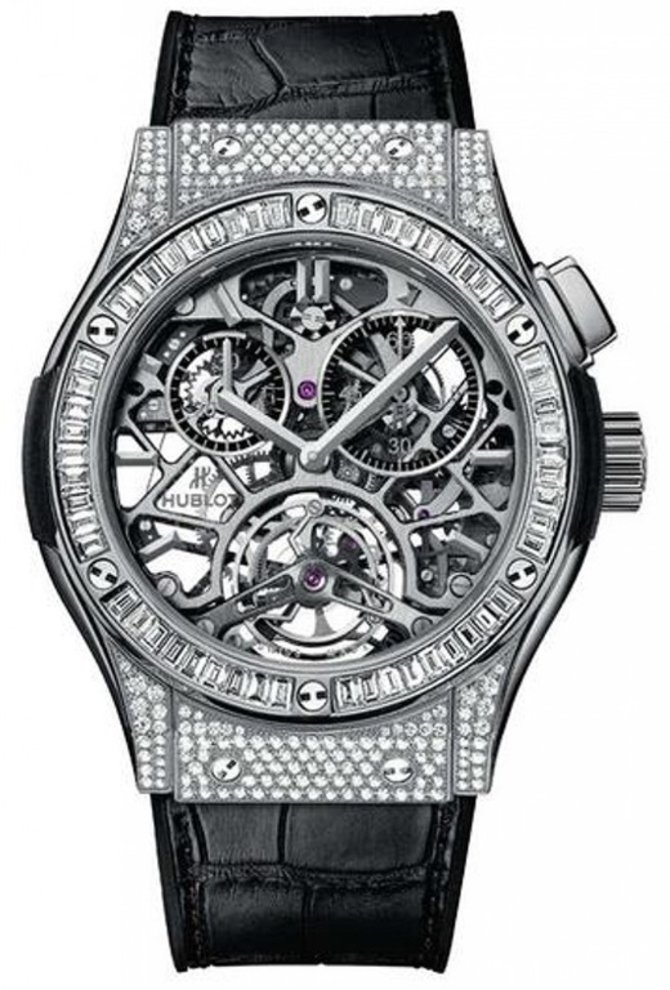 Hublot 506.NX.0170.LR.0904 Classic Fusion Tourbillon Chronograph Titanium