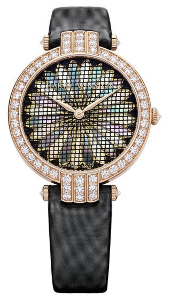 Harry Winston Premier Precios Weaving Automatic 36 mm Premier Pink Gold