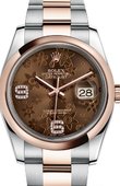 Rolex Часы Rolex Datejust 116201-0105 Steel and Everose Gold
