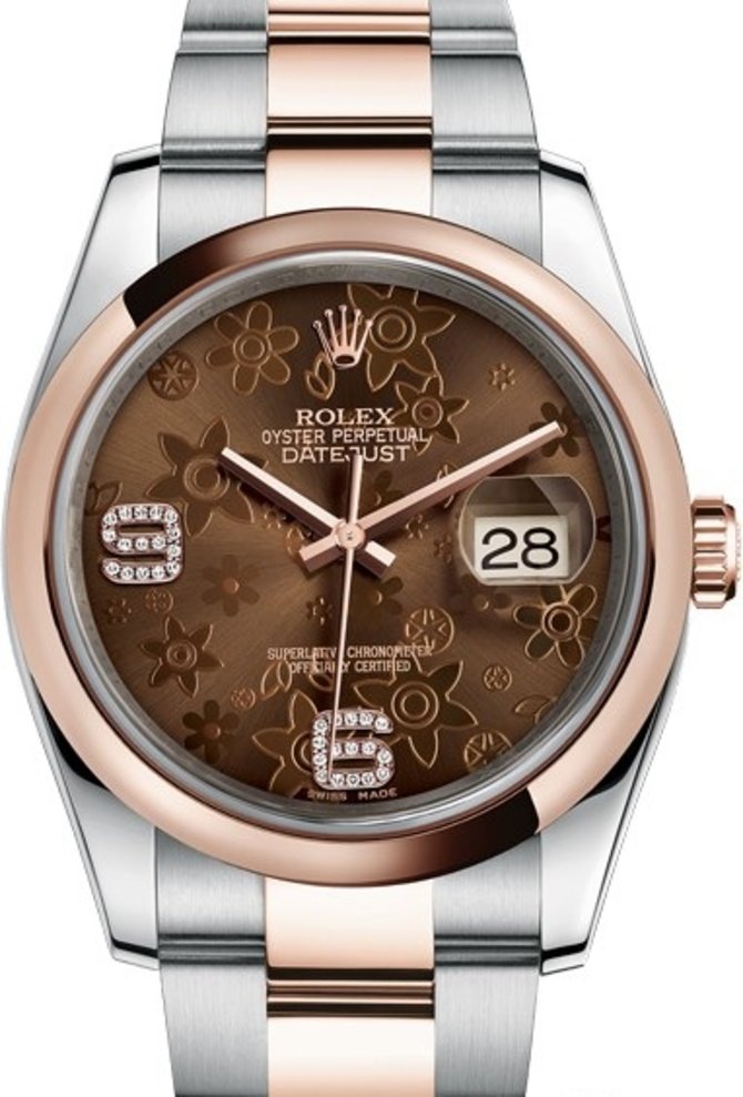 Rolex 116201-0105 Datejust Steel and Everose Gold - фото 1