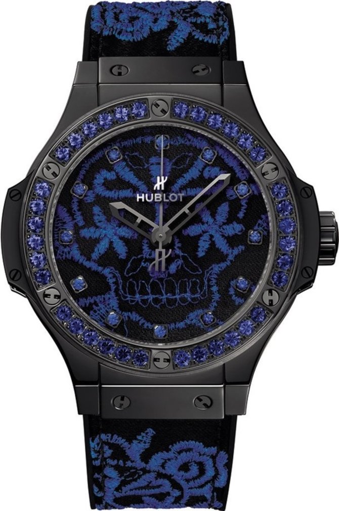Hublot 343.CL.6590.NR.1201 Big Bang 41mm Ladies Broderie Skull - фото 1