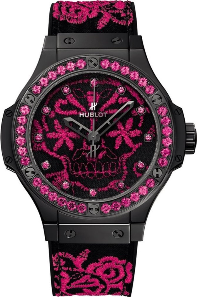 Hublot 343.CP.6590.NR.1233 Big Bang 41mm Ladies Broderie Skull - фото 1