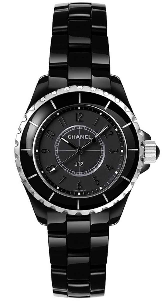 Chanel H3828 J12 Black Quartz 33 mm