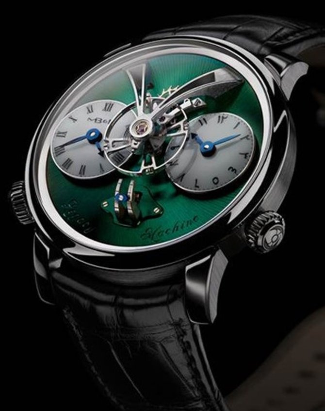 MB&F Legacy Machine No1 M.A.D. Dubai Legacy Machines Titanium - фото 2