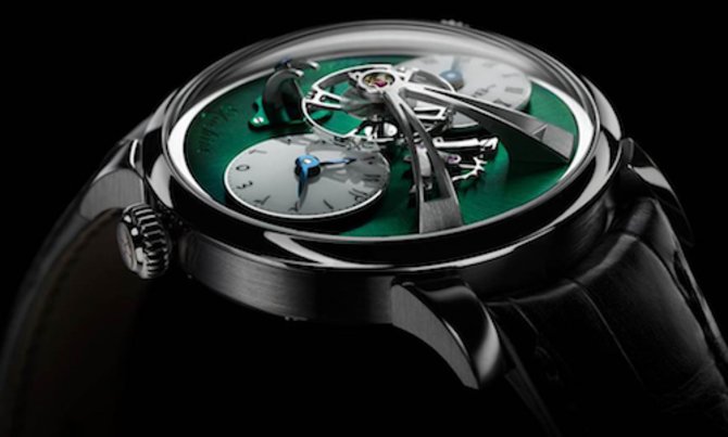 MB&F Legacy Machine No1 M.A.D. Dubai Legacy Machines Titanium - фото 4