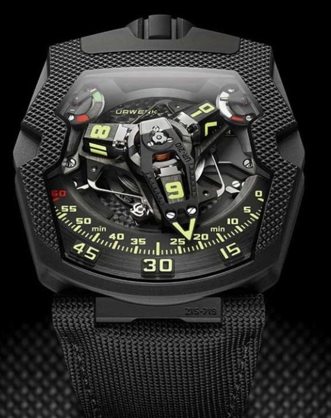 Urwerk UR-210 Clou de Paris UR-210 Titanium Steel - фото 2