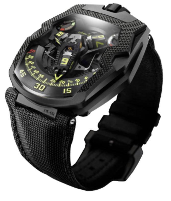 Urwerk UR-210 Clou de Paris UR-210 Titanium Steel - фото 1