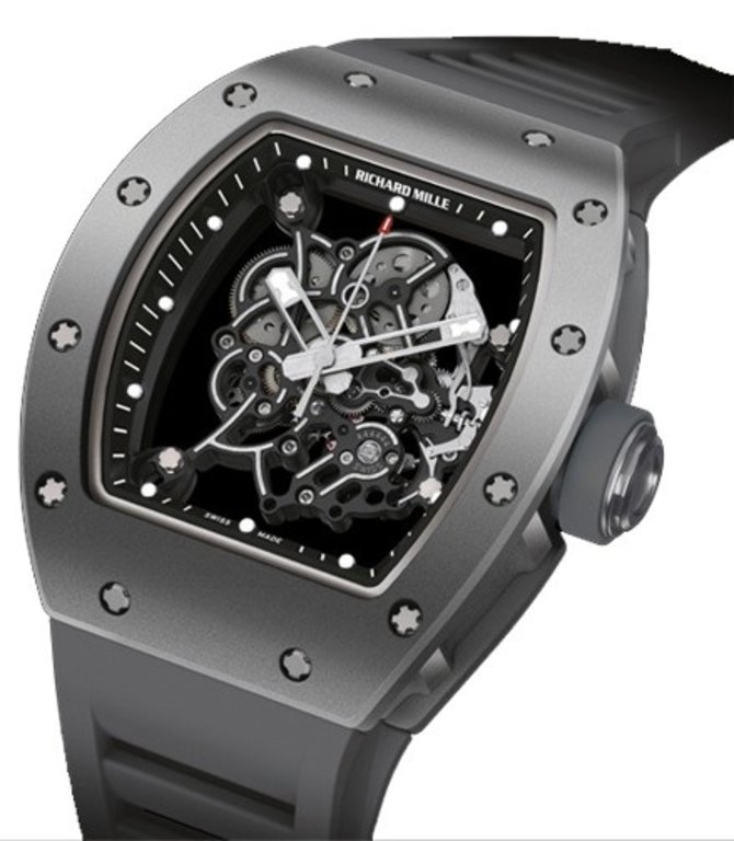 Richard Mille RM 055 Bubba Watson All Grey Boutique Edition RM Titanium