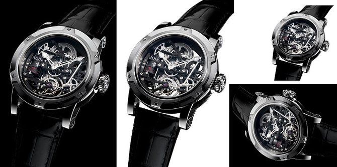 Louis Moinet Black Gold Derrick Tourbillon Limited Editions White Gold - фото 3