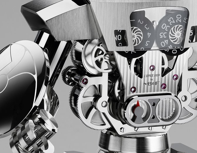 MB&F 50.6803/301 Perfomance Art Balthazar Green Robot Clock - фото 2