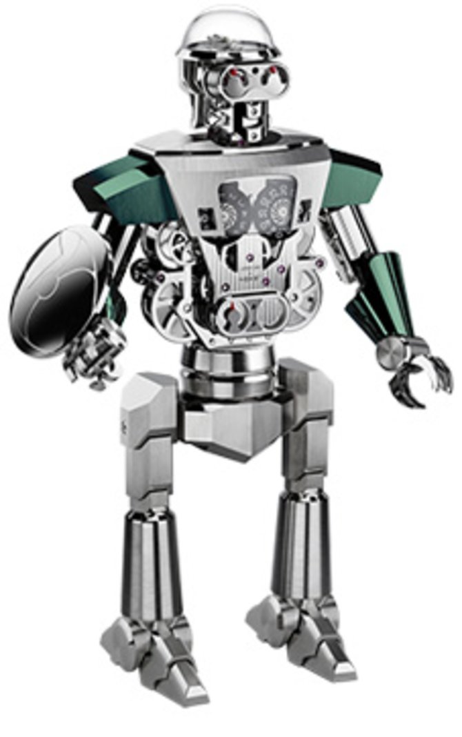 MB&F 50.6803/301 Perfomance Art Balthazar Green Robot Clock - фото 1