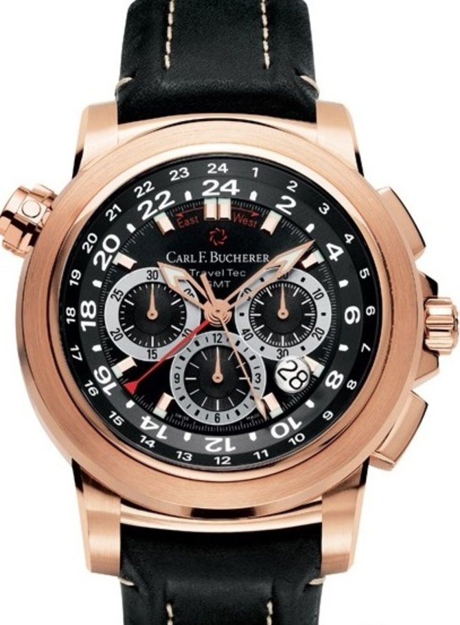 Carl F. Bucherer 00.10633.03.33.01 Patravi TravelTec II - фото 1