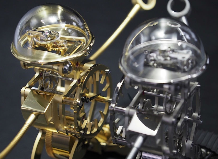 76.6001/101 MB&F Sherman Palladium Perfomance Art