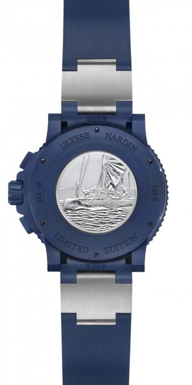 Ulysse Nardin 353-98LE-3/ARTEMIS Maxi Marine Diver Black Sea Chronograph - фото 3