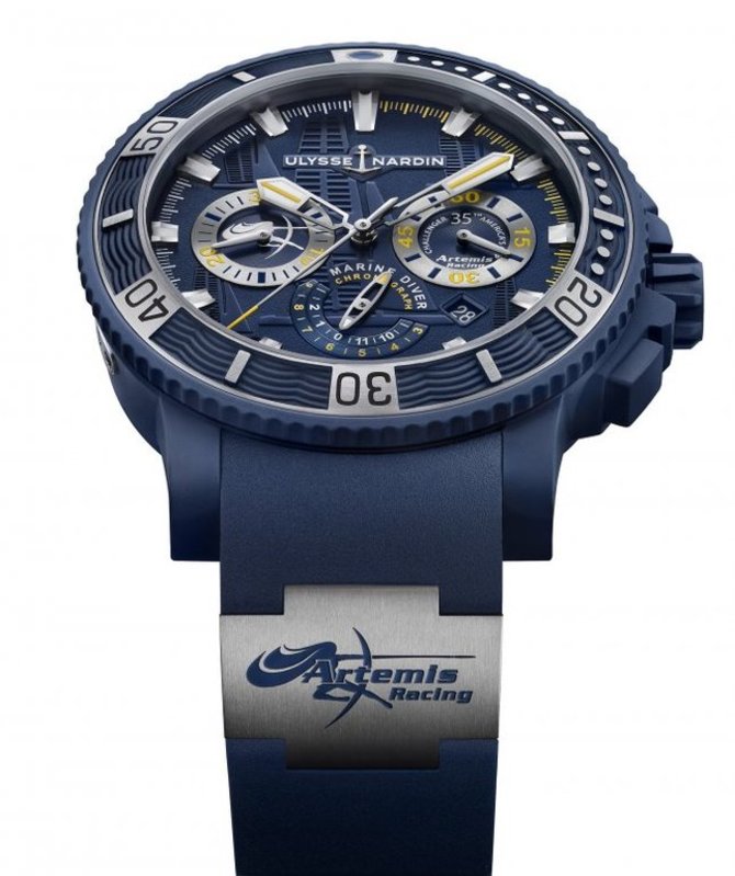 Ulysse Nardin 353-98LE-3/ARTEMIS Maxi Marine Diver Black Sea Chronograph - фото 4