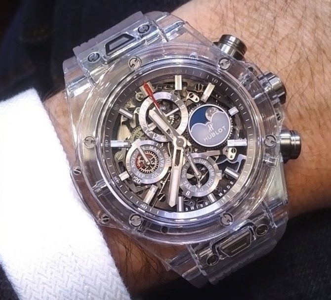 Hublot 406.JX.0120.RT Big Bang Unico 45 mm Chronograph Perpetual Calendar - фото 2