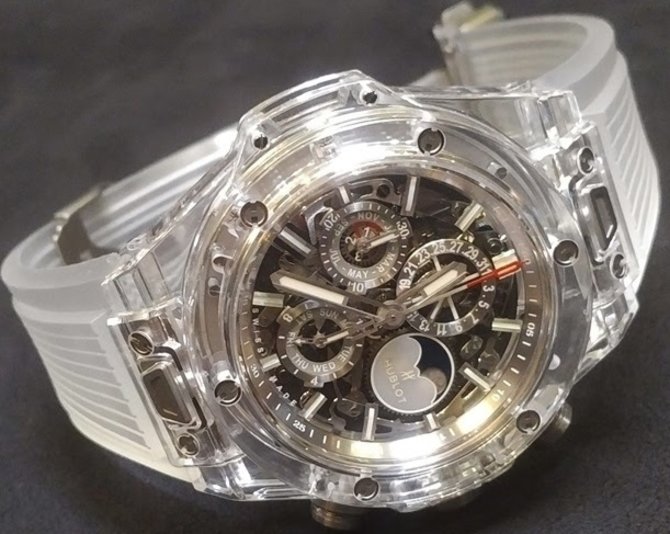 Hublot 406.JX.0120.RT Big Bang Unico 45 mm Chronograph Perpetual Calendar - фото 3
