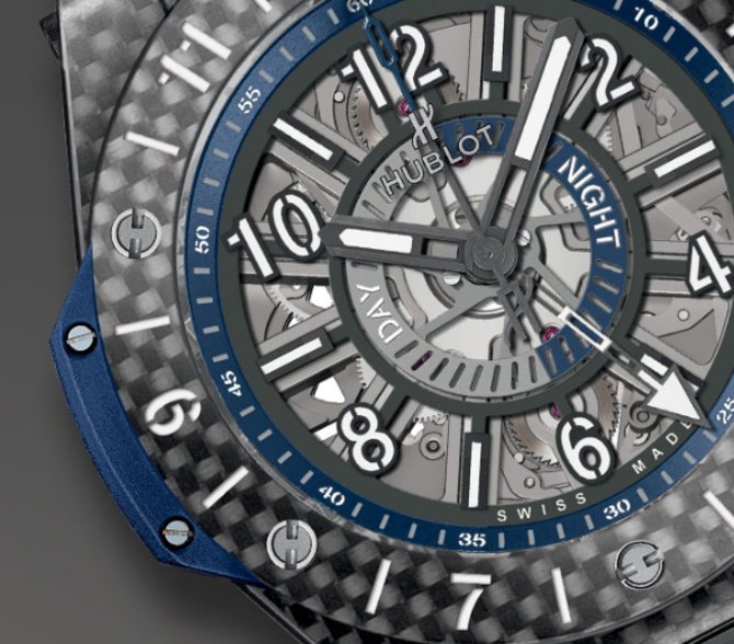 Hublot 471.QX.7127.RX Big Bang Unico GMT Carbon - фото 2