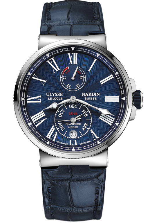 1133-210/E3 Ulysse Nardin Annual Calendar Chronometer Marine Manufacture