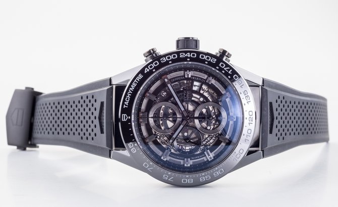 Tag Heuer CAR2A90.FT6071 Carrera Calibre Heuer 01 Automatic Chronograph 45 mm  - фото 14