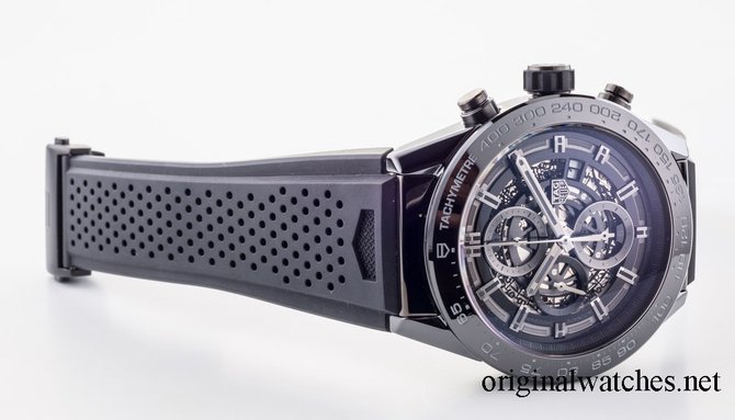 Tag Heuer CAR2A90.FT6071 Carrera Calibre Heuer 01 Automatic Chronograph 45 mm  - фото 7