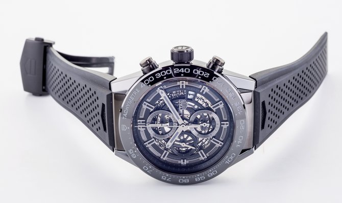 Tag Heuer CAR2A90.FT6071 Carrera Calibre Heuer 01 Automatic Chronograph 45 mm  - фото 15