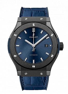 565.CM.7170.LR Hublot Ceramic Blue 38 mm Classic Fusion