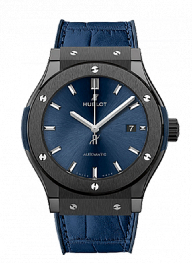Hublot 565.CM.7170.LR Classic Fusion Ceramic Blue 38 mm