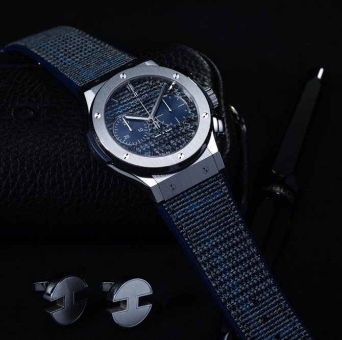 Hublot 521.NX.2701.NR.ITI17 Classic Fusion Chronograph Italia Independent Titanium - фото 3