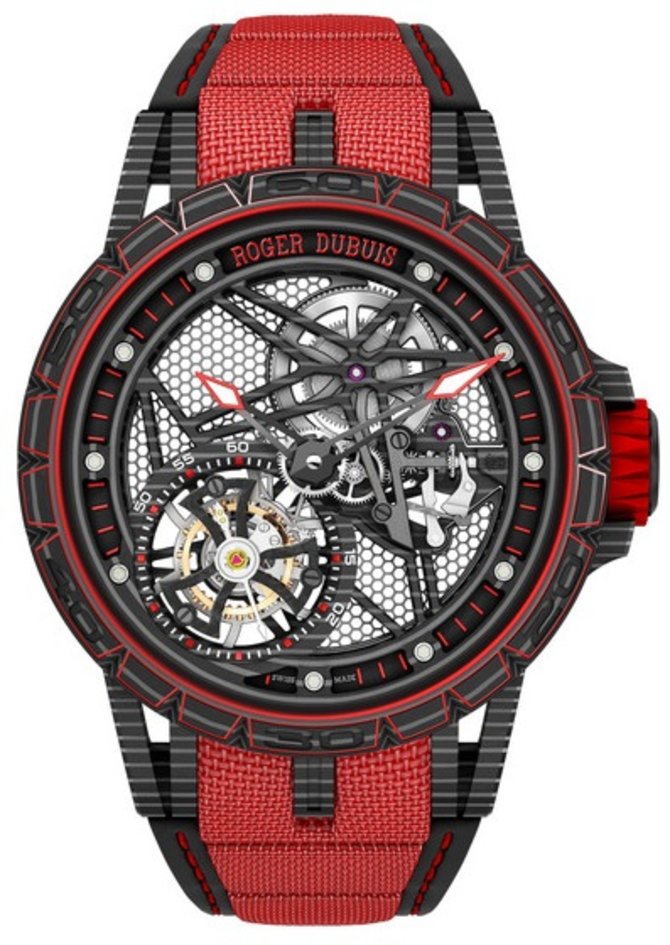 Roger Dubuis RDDBEX0572 Excalibur Spider Skeleton Flying Tourbillon - фото 1