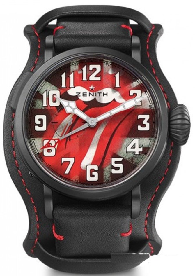 Zenith 96.2439.693/77.C809 Pilot Type 20 Tribute To The Rolling Stones - фото 1