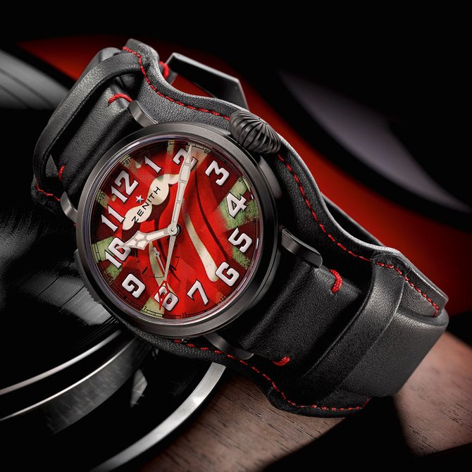 Zenith 96.2439.693/77.C809 Pilot Type 20 Tribute To The Rolling Stones - фото 2