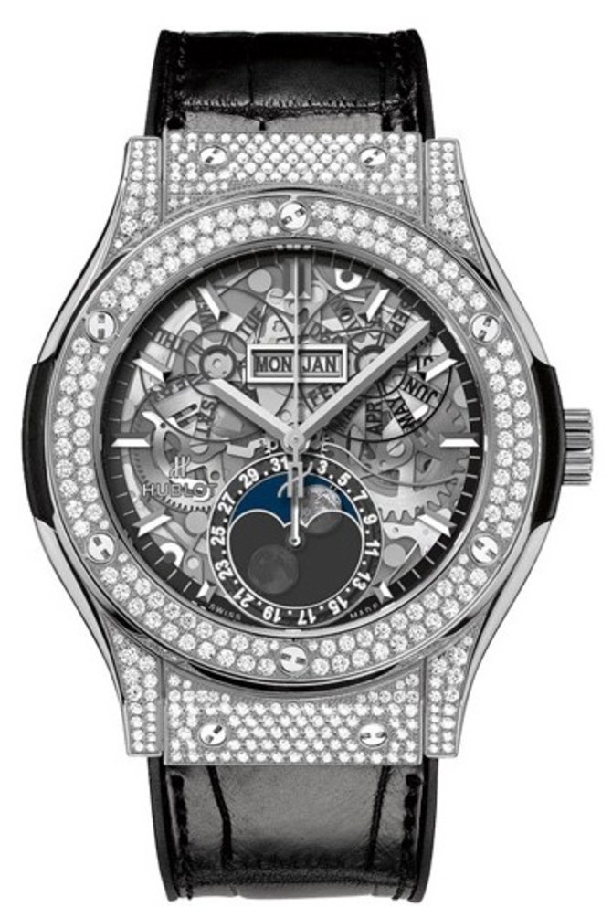 Hublot 517.NX.0170.LR.1704 Classic Fusion Aerofusion Moonphase Titanium