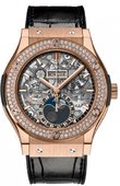 Hublot Classic Fusion 517.OX.0180.LR.1104 Aerofusion Moonphase King Gold