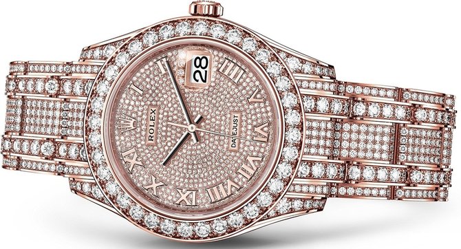 Rolex 86405rbr-0001 Datejust Ladies Pearlmaster Everose Gold 39 mm - фото 2