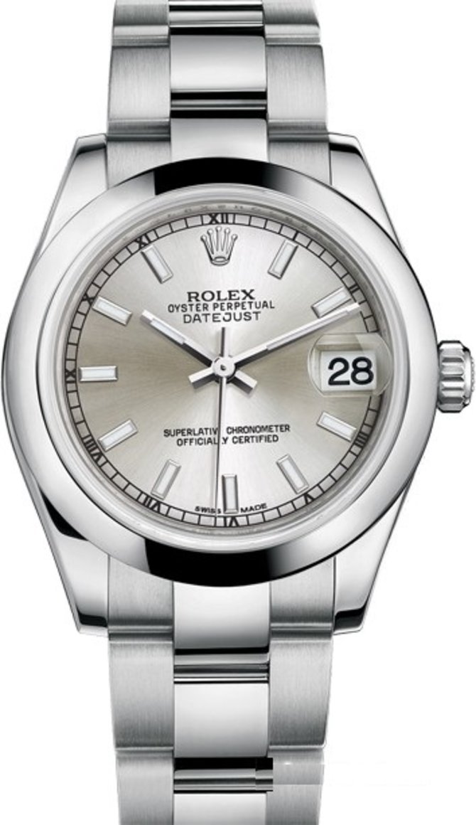 Rolex 178240-0022 Datejust Ladies 31mm White Gold