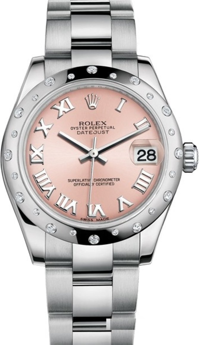 Rolex 178344-0012 Datejust Ladies 31mm White Gold