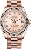 Rolex Часы Rolex Datejust Ladies 178275f-0008 Everose Gold
