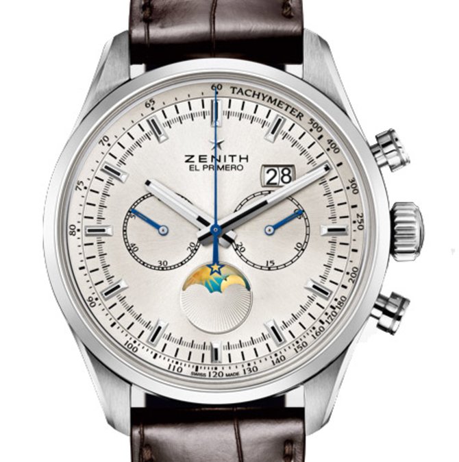 Zenith 03.2160.4047/02.C713 El Primero Сhronomaster Helios Chronograph Moonphase - фото 2