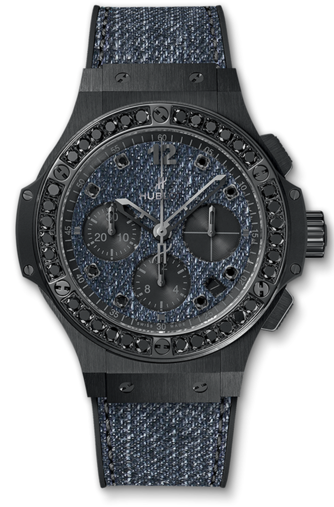 Hublot 341.CX.2740.NR.1200.JEANS Big Bang 41mm Jeans Ceramic Black Diamonds - фото 1